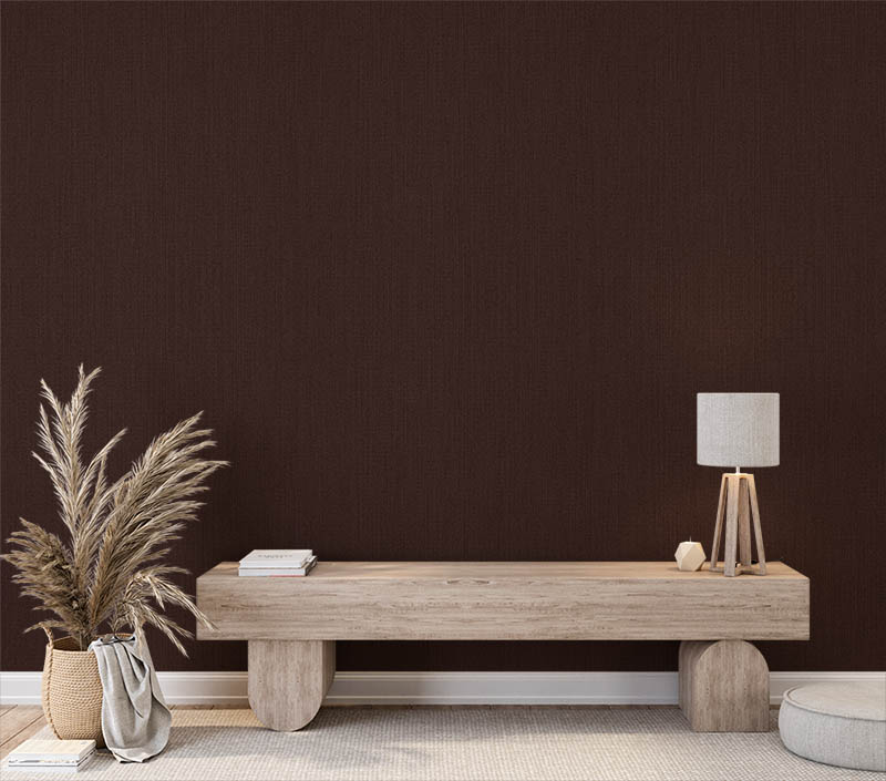 Acı Kahve Parlak Silinebilir Ucuz Duvar Kağıdı 765298