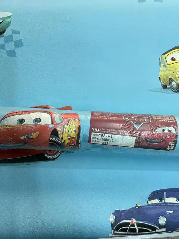 Arabalar Çocuk Odası 16 M2 Duvar Kağıdı 10211