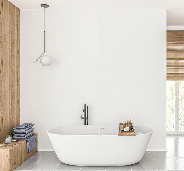 Beyaz Dikey Çizgi Detaylı 16 M2 Duvar Kağıdı 5523-1