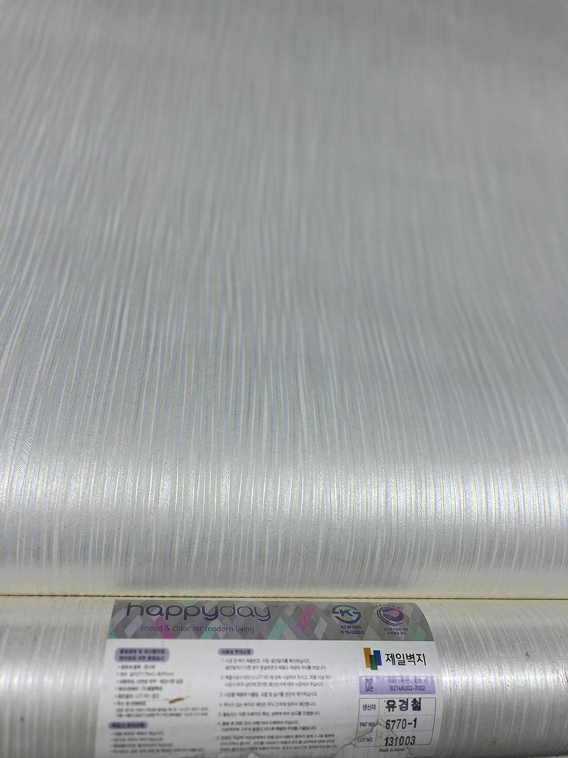 Beyaz Gold Kendinden Dikey Dalga Model 16 M2 Duvar Kağıdı 391762