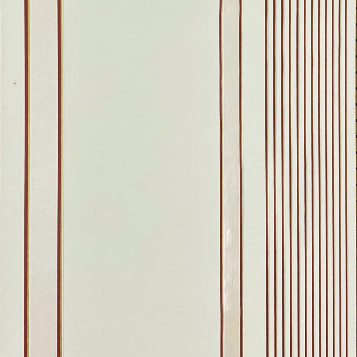 Bordo Krem Parlak Çizgili Ucuz Duvar Kağıdı 773378
