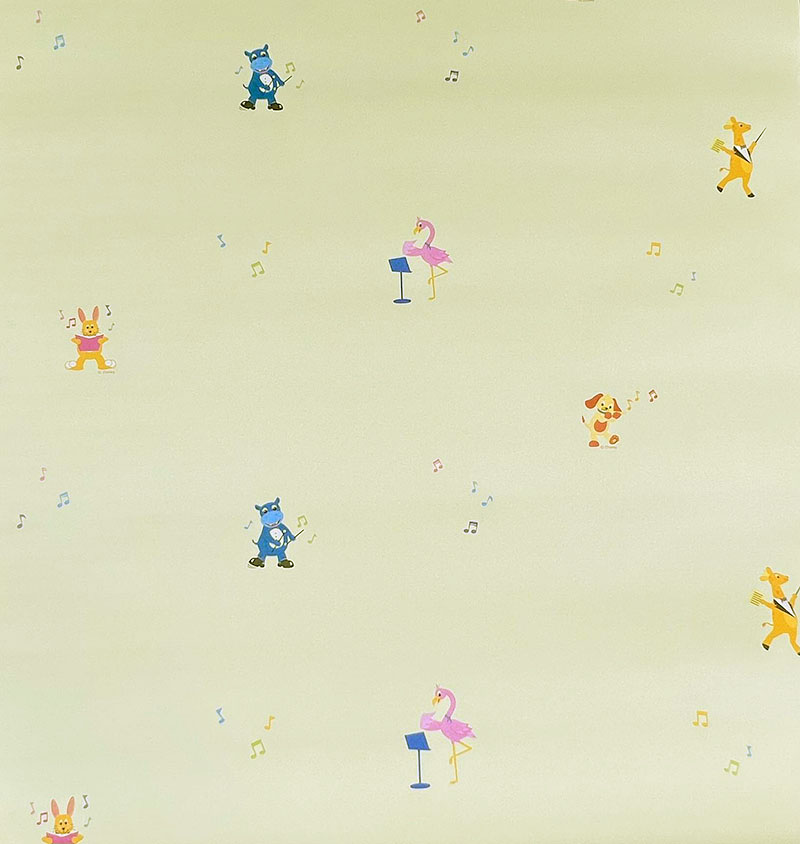 Çocuk Odası Müzikal 16 M2 Duvar Kağıdı 10221