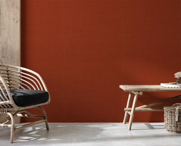 Kırmızı Dikey Dokulu Ucuz Duvar Kağıdı 773774