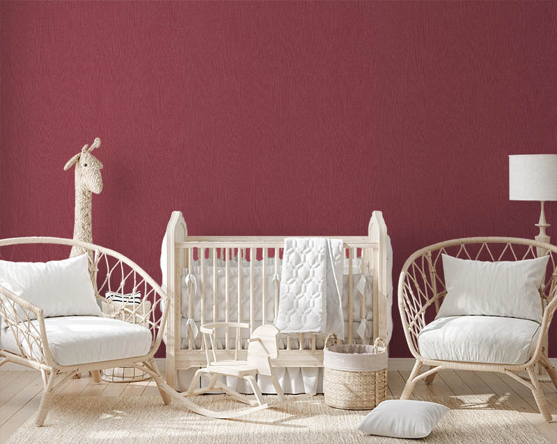 Kırmızı Dokulu Ucuz Duvar Kağıdı 771749