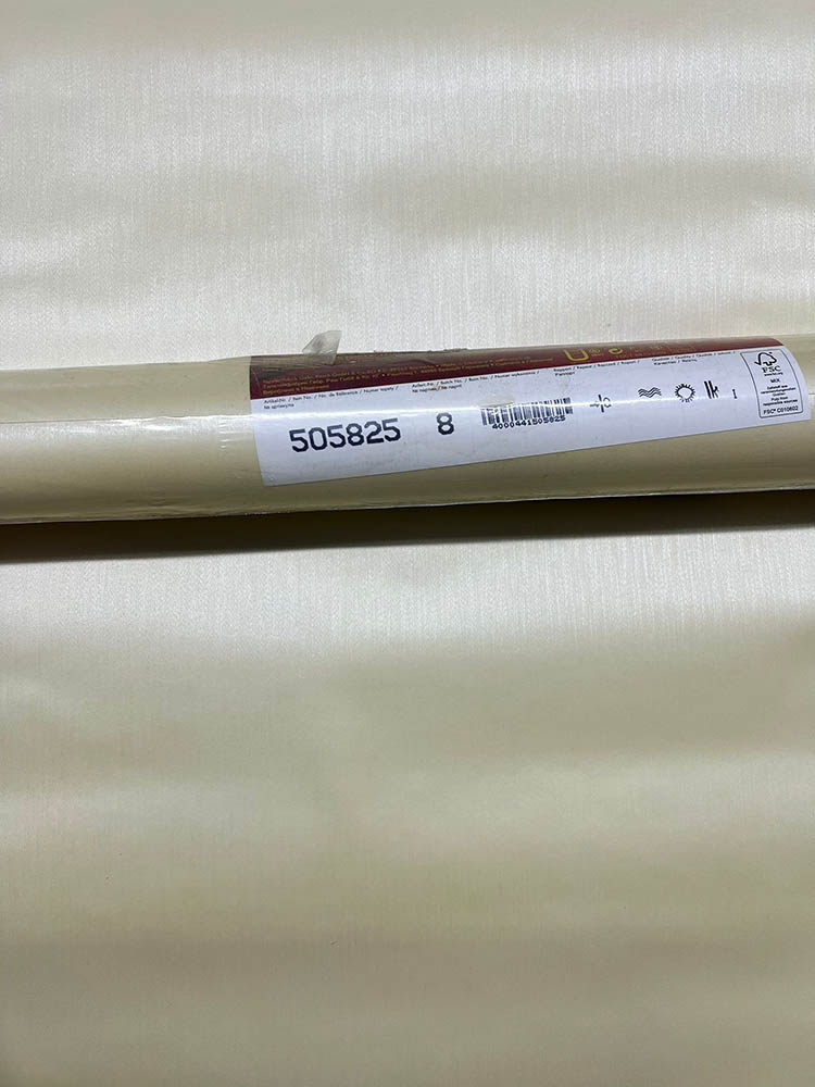 Krem Saten Dokulu Ucuz Duvar Kağıdı 550825