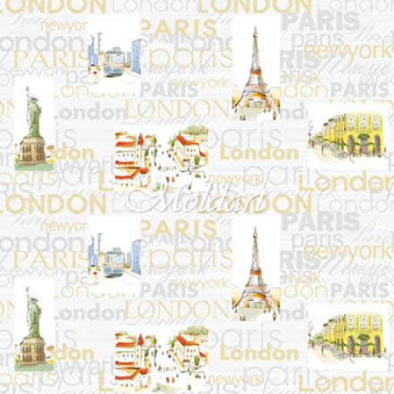 Krem Ülkeler 16 M2 Duvar Kağıdı 81371