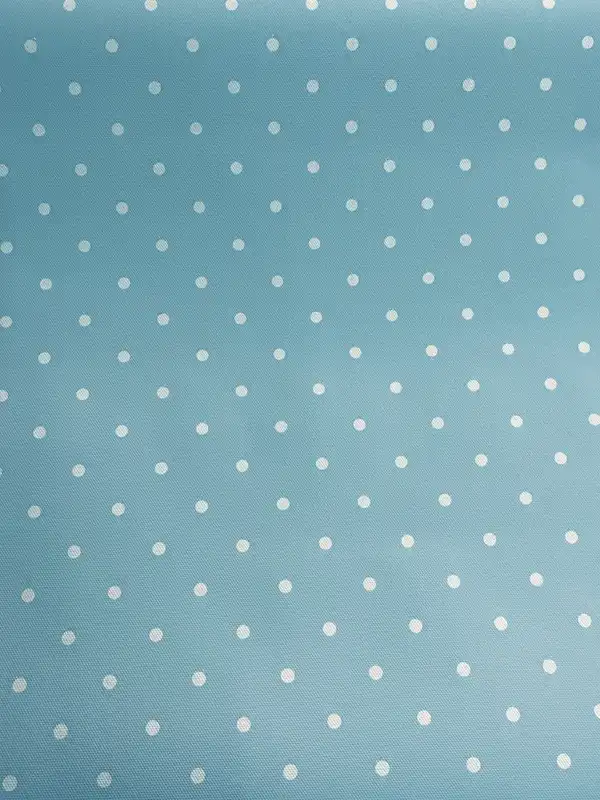 Mavi Beyaz Puantiyeli 16 M2 Duvar Kağıdı 