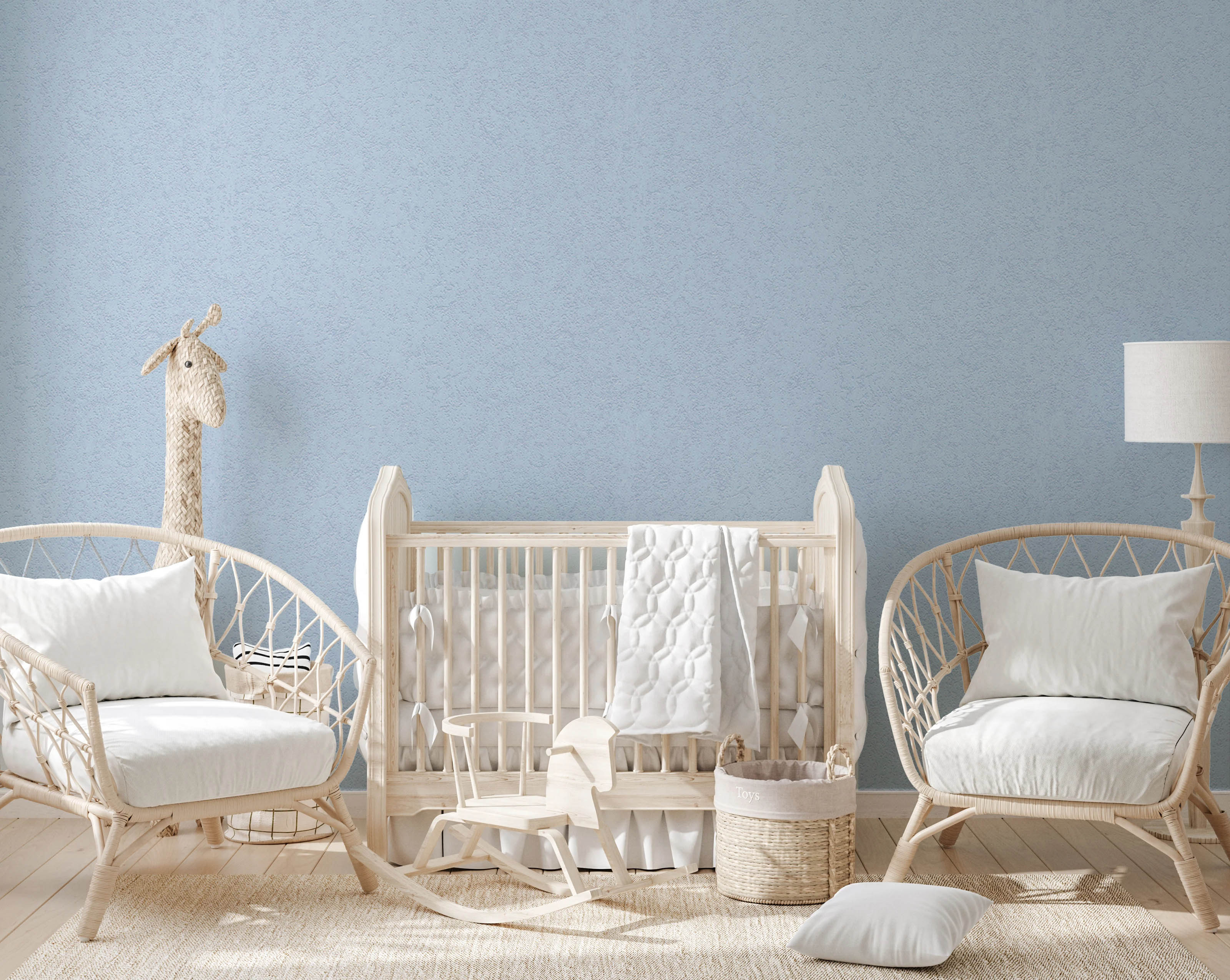 Mavi Dokulu Duvar Kağıdı 53055