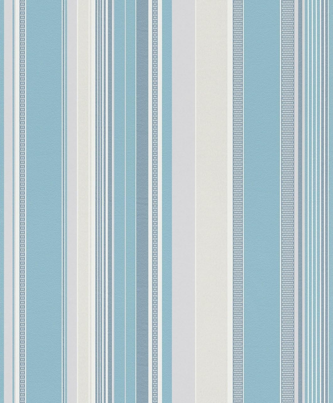 Mavi Tonlarında Çizgili Dokulu Ucuz Duvar Kağıdı 53508