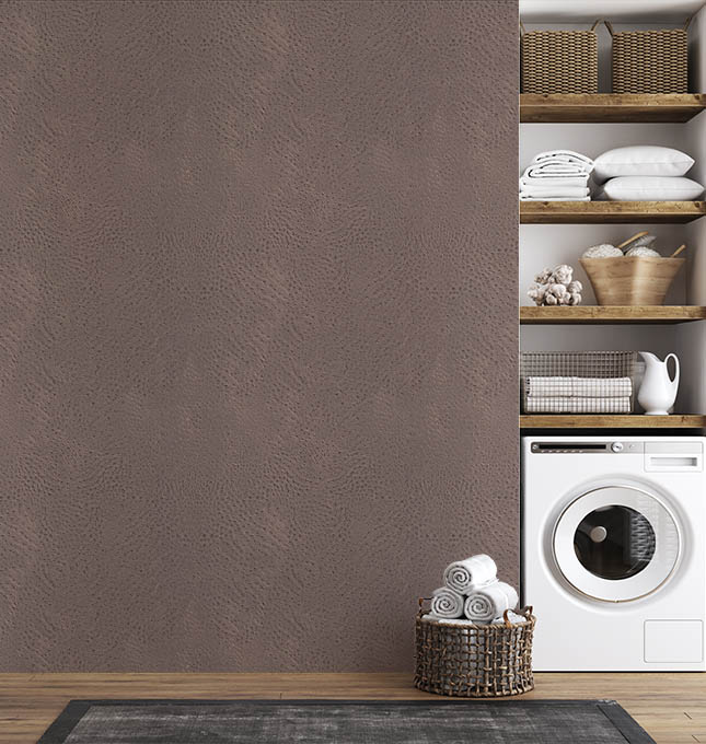 Parlak Kahverengi Desenli Ucuz Duvar Kağıdı 53247