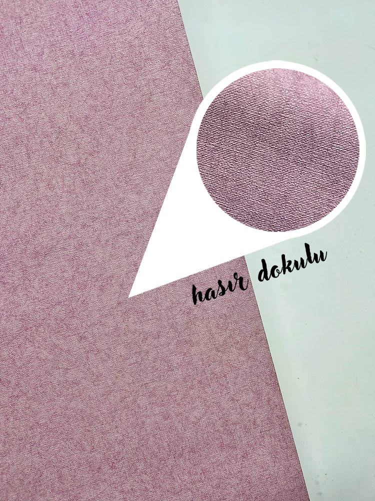Pembe Hasır Dokulu Ucuz Duvar Kağıdı 764086