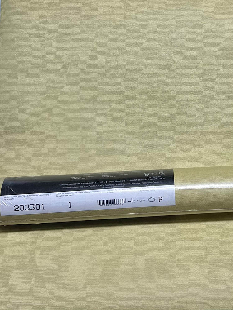 Renkli Sarı Ucuz Duvar Kağıdı 203301