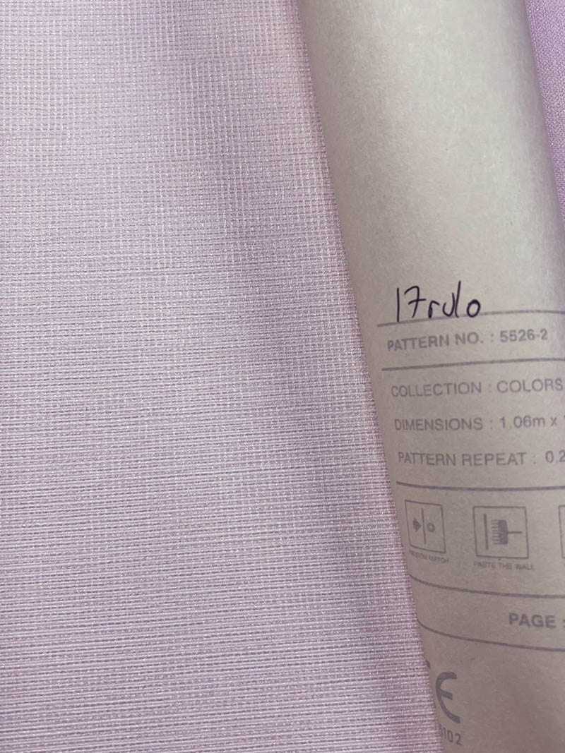 Sade Toz Pembe Dokulu 16 M2 Duvar Kağıdı 5526-2