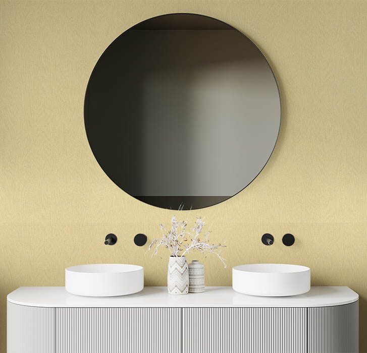 Sarı Desenli Duvar Kağıdı 711862