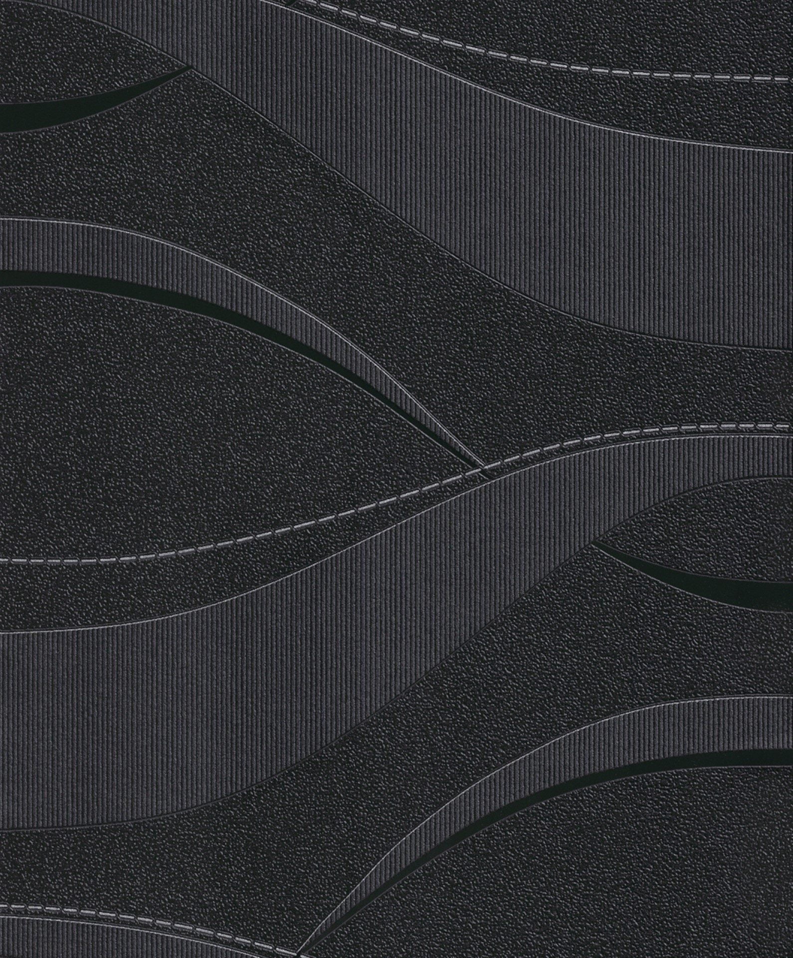 Siyah Beyaz Desenli Ucuz Duvar Kağıdı 53877