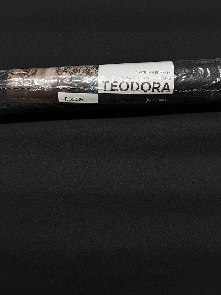 Siyah Düz Ucuz Duvar Kağıdı 55039