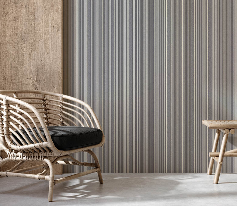 Siyah Gümüş Parlak Simli Ucuz Duvar Kağıdı 53267