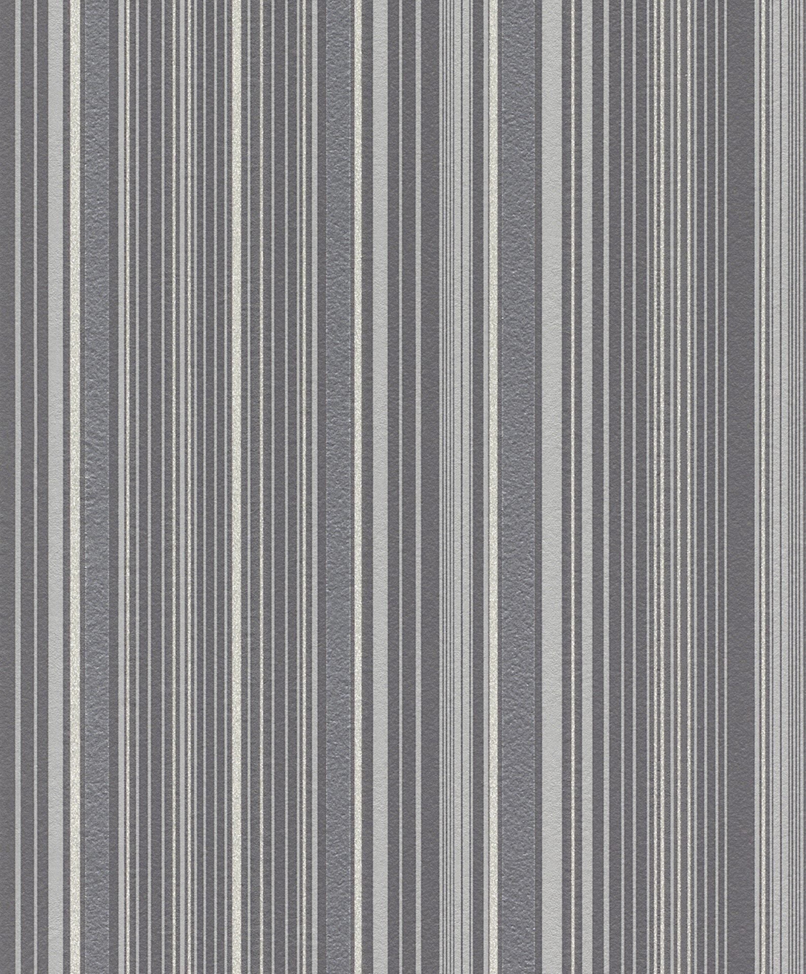 Siyah Gümüş Parlak Simli Ucuz Duvar Kağıdı 53267