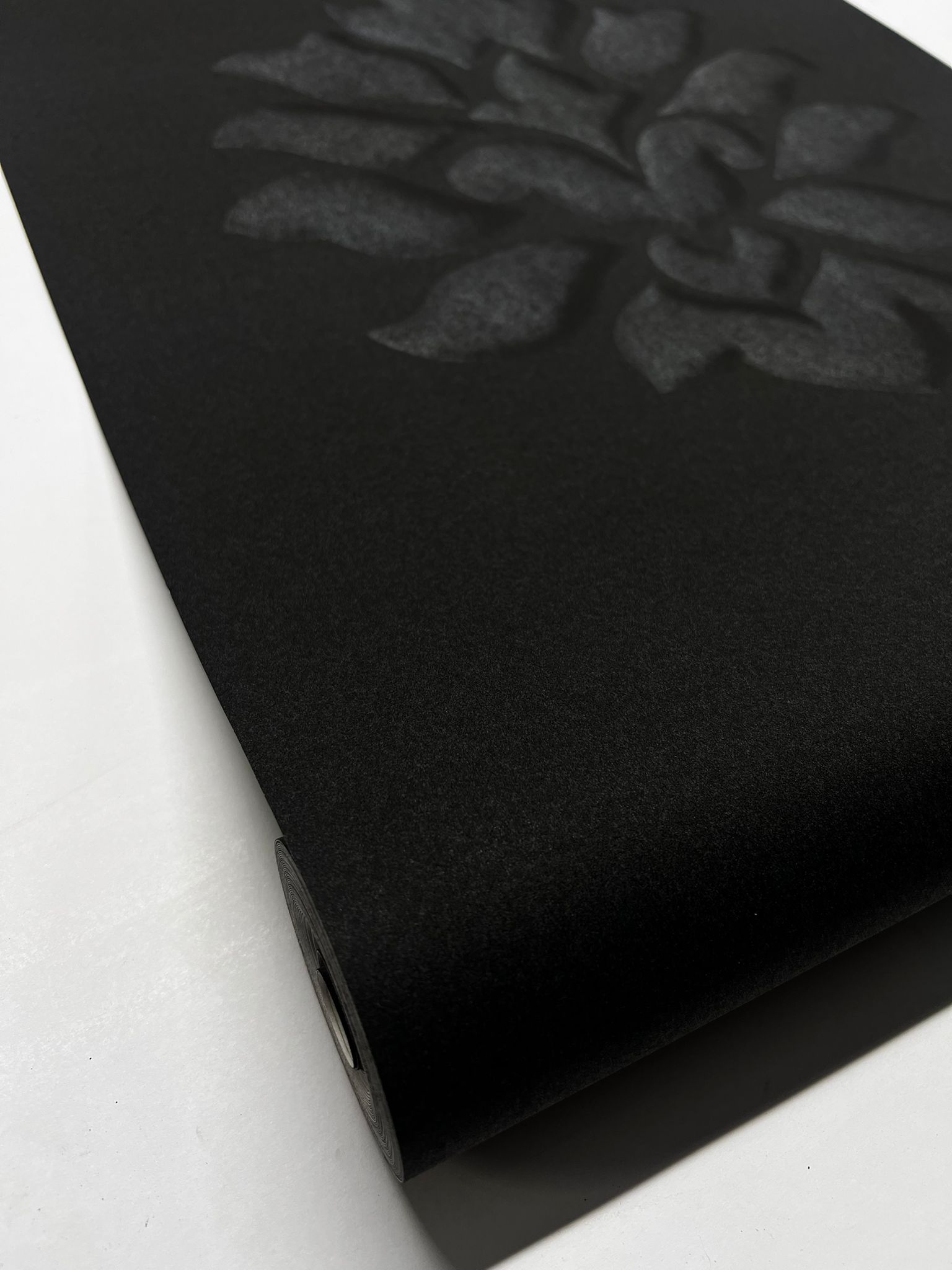 Siyah Lüks 3D Desen Ucuz Duvar Kağıdı 54040