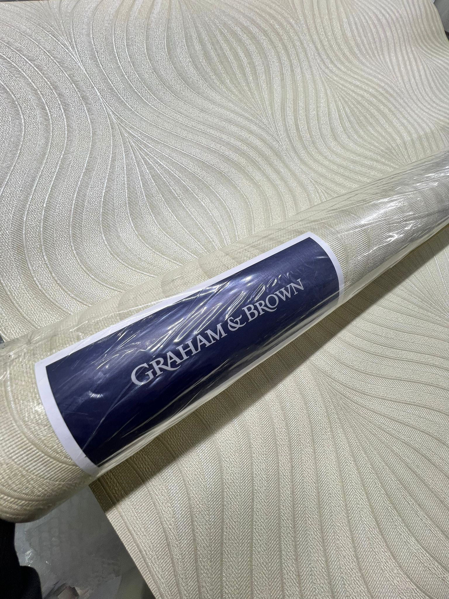 Soft Yeşil Kendinden Dokulu Desen Duvar Kağıdı 31496