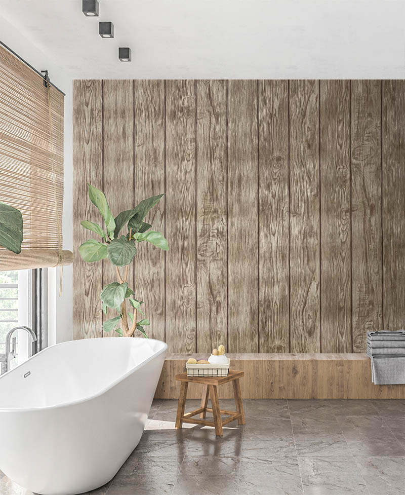 Tahta Ahşap Desen 16 M2 Duvar Kağıdı 390982